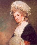 George Romney Mrs Mary Robinson oil on canvas